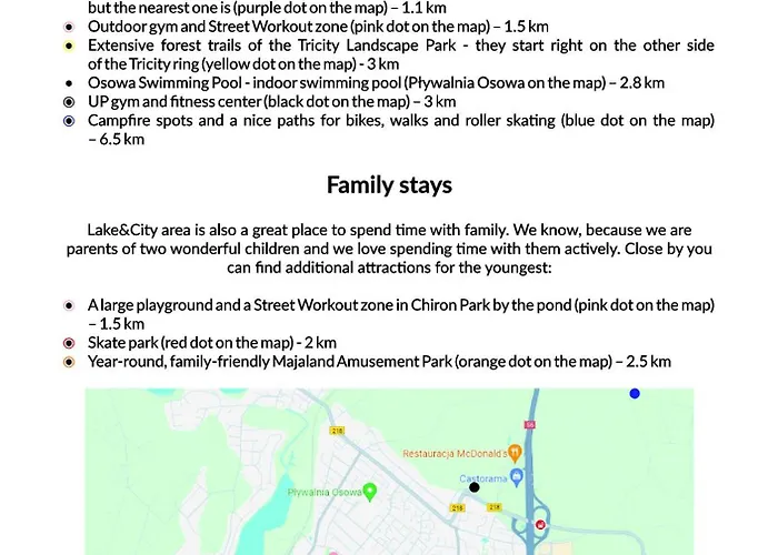 Lake&city - Komfortowe Blisko Majaland, Jeziora, Lasu Oraz Serca Trojmiasta Apartmán